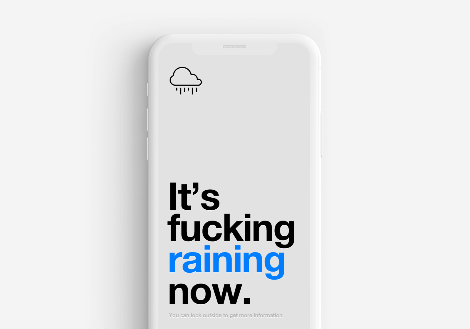 Authentic Weather — Creating the world’s most honest and irreverent weather app.